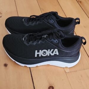 Hoka W Gaviota 5 Black and White Shoes